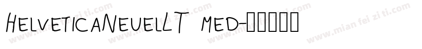 HelveticaNeuelLT med字体转换